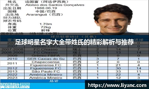 足球明星名字大全带姓氏的精彩解析与推荐